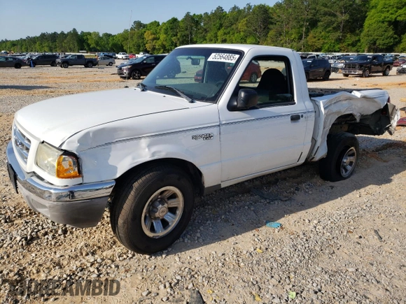 2003 Ford Ranger XL with VIN 1FTYR10D33PB66686, listed as a Copart auction lot 52564885 with 108,994 mi miles and Salvage title. Bid and sale history available at DreamBid. Image 1.