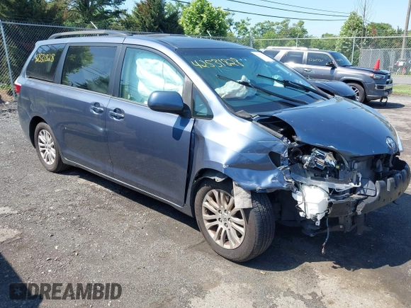 2015 Toyota Sienna XLE with VIN 5TDYK3DC0FS649998, listed as a IAAI auction lot 42531828 with 111,539 mi miles and . Bid and sale history available at DreamBid. Image 1.