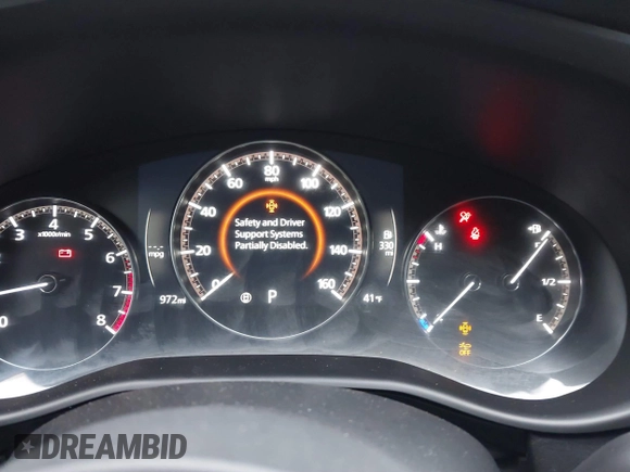 2024 Mazda CX-50 S Select with VIN 7MMVABAM9RN235769, listed as a IAAI auction lot 41183413 with 972 mi miles and . Bid and sale history available at DreamBid. Image 7.