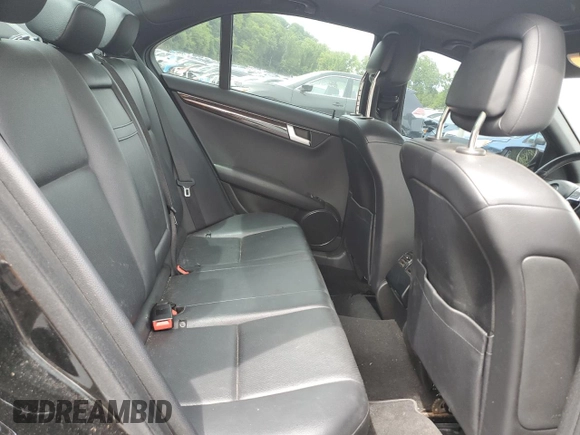 2012 Mercedes-Benz C 300 Sport with VIN WDDGF8BB2CR211054, listed as a Copart auction lot 58264875 with 131,478 mi miles and Clean title. Bid and sale history available at DreamBid. Image 10.