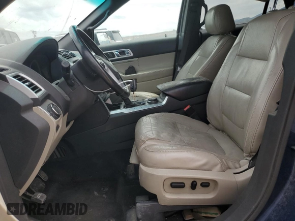 2012 Ford Explorer XLT with VIN 1FMHK8D83CGA95317, listed as a Copart auction lot 60862675 with 151,507 mi miles and Salvage title. Bid and sale history available at DreamBid. Image 7.
