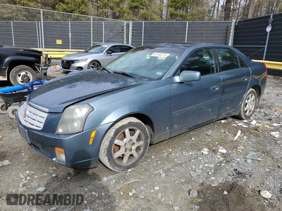 2006 Cadillac CTS with VIN 1G6DM57T660161676, listed as a Copart auction lot 43143275 with 145,814 mi miles and Salvage Title. Bid and sale history available at carsss.com. Image 1.