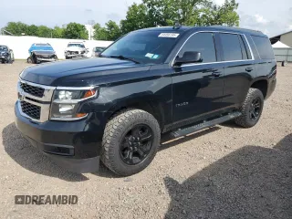 2019 Chevrolet Tahoe LS with VIN 1GNSKAKC4KR402528, listed as a Copart auction lot 64456195 with 44,051 mi miles and Clean title. Bid and sale history available at DreamBid. Image 1.