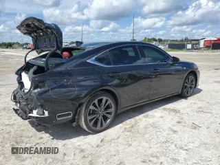 2021 Lexus ES with VIN 58AGZ1B18MU109373, listed as a Copart auction lot 73587424 with 64,768 mi miles and Salvage Title. Bid and sale history available at carsss.com. Image 3.