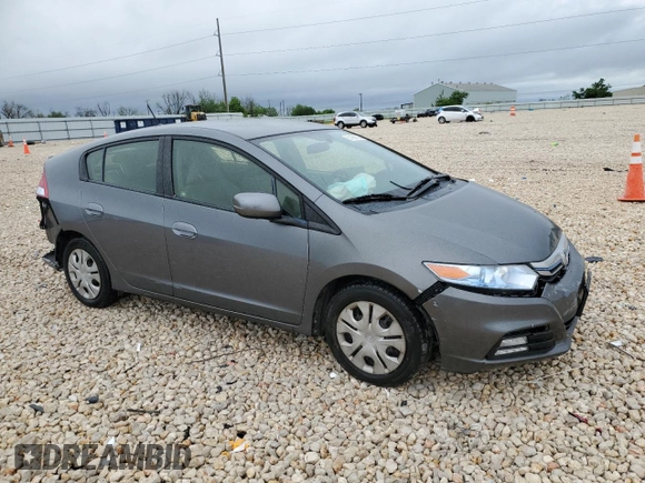 2013 Honda Insight with VIN JHMZE2H35DS005495, listed as a Copart auction lot 51988705 with 66,033 mi miles and Salvage title. Bid and sale history available at DreamBid. Image 4.