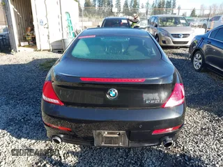 2008 BMW 6 Series 650i with VIN WBAEA53538CV90709, listed as a IAAI auction lot 41678425 with 104,825 mi miles. Bid and sale history available at carsss.com. Image 16.