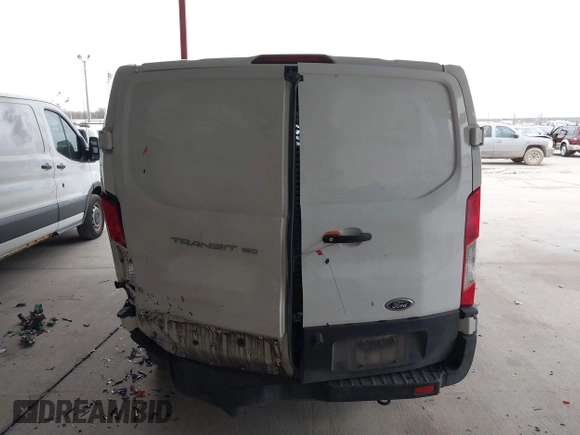 2019 Ford Transit with VIN 1FTYE1ZM2KKB46391, listed as a IAAI auction lot 41362328 with 128,327 mi miles and . Bid and sale history available at carsss.com. Image 16.