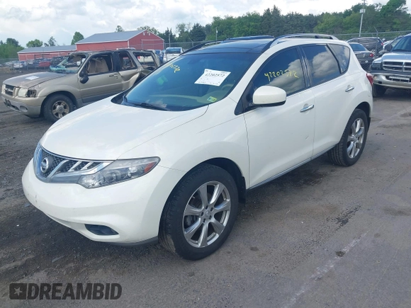 2014 Nissan Murano SV with VIN JN8AZ1MU6EW403471, listed as a IAAI auction lot 42202572 with 157,225 mi miles and . Bid and sale history available at carsss.com. Image 17.