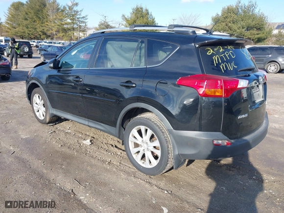 2014 Toyota RAV4 Limited with VIN 2T3DFREVXEW135188, listed as a IAAI auction lot 41545396 with 178,234 mi miles. Bid and sale history available at carsss.com. Image 3.