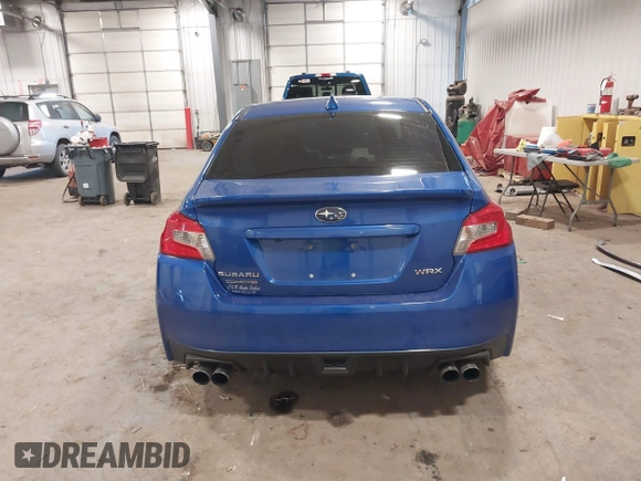 2015 Subaru WRX Limited with VIN JF1VA1G63F8819488, listed as a IAAI auction lot 41071863 with 107,758 mi miles. Bid and sale history available at carsss.com. Image 16.