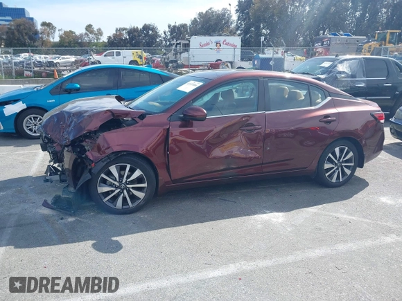 2021 Nissan Sentra SV with VIN 3N1AB8CV3MY245748, listed as a IAAI auction lot 41933086 with 22,887 mi miles and . Bid and sale history available at DreamBid. Image 15.