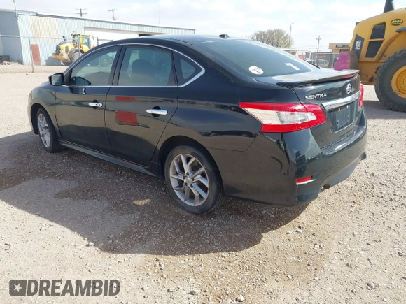 2015 Nissan Sentra S with VIN 3N1AB7AP5FY363169, listed as a IAAI auction lot 41785967 with 157,096 mi miles and . Bid and sale history available at DreamBid. Image 3.
