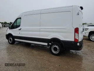 2023 Ford Transit Cargo with VIN 1FTBR1CG2PKB88807, listed as a Copart auction lot 54691055 with 25,269 mi miles and Salvage Title. Bid and sale history available at carsss.com. Image 2.