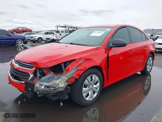 2015 Chevrolet Cruze LS with VIN 1G1PA5SH8F7130466, listed as a IAAI auction lot 41788830 with 147,283 mi miles. Bid and sale history available at carsss.com. Image 6.