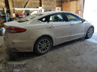2019 Ford Fusion Hybrid SE with VIN 3FA6P0LU7KR222001, listed as a Copart auction lot 46354365 with 100,786 mi miles and Salvage Title. Bid and sale history available at carsss.com. Image 3.