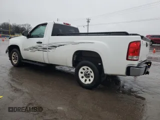 2011 GMC Sierra 1500 Work Truck z VIN 1GTN1TEX6BZ154673, wystawiony jako Copart lot #44840095 z przebiegiem 91 669 mil mil oraz Szkody całkowita. Historia ofert i sprzedaży dostępna na DreamBid. Obrazek 2.