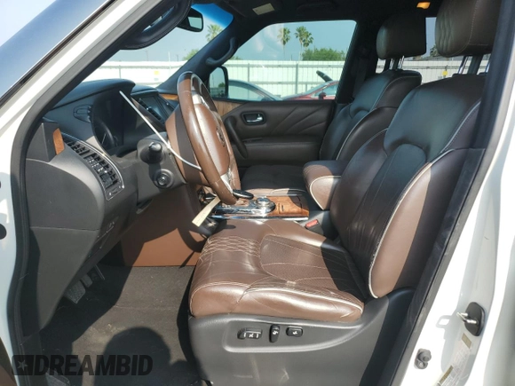 2015 Infiniti QX80 with VIN JN8AZ2NE2F9084048, listed as a Copart auction lot 51181725 with 199,096 mi miles and Salvage title. Bid and sale history available at DreamBid. Image 7.
