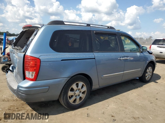 2007 Hyundai Entourage GLS z VIN KNDMC233676020416, wystawiony jako Copart lot #72541864 z przebiegiem 203 777 mil mil oraz Szkody całkowita. Historia ofert i sprzedaży dostępna na DreamBid. Obrazek 3.