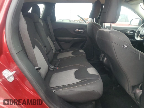 2014 Jeep Cherokee Latitude with VIN 1C4PJLCBXEW172132, listed as a Copart auction lot 47528285 with 154,268 mi miles and Salvage Title. Bid and sale history available at carsss.com. Image 11.