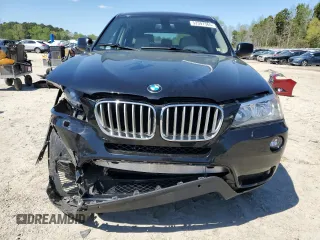 2014 BMW X3 xDrive28i with VIN 5UXWX9C52E0D22262, listed as a Copart auction lot 52397365 with 134,615 mi miles and Salvage Title. Bid and sale history available at DreamBid. Image 5.
