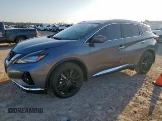 2023 Nissan Murano Platinum with VIN 5N1AZ2DJ6PC119006, listed as a Copart auction lot 61748035 with 618 mi miles and Salvage title. Bid and sale history available at DreamBid. Image 1.