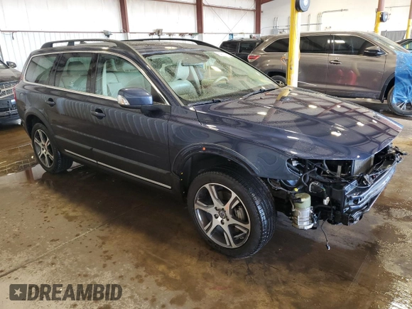 2013 Volvo XC70 T6 with VIN YV4902BZ3D1163124, listed as a Copart auction lot 54206005 with 93,052 mi miles and Salvage Title. Bid and sale history available at DreamBid. Image 4.