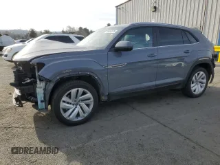 2021 Volkswagen Atlas SE z VIN 1V2WC2CA4MC212887, wystawiony jako Copart lot #48403375 z przebiegiem 62 075 mil mil oraz Szkoda całkowita • Salvage title. Historia ofert i sprzedaży dostępna na DreamBid. Obrazek 1.