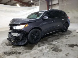 2017 Acura MDX w/Advance Pkg with VIN 5FRYD4H82HB012431, listed as a Copart auction lot 82156564 with 88,397 mi miles and Clean Title. Bid and sale history available at carsss.com. Image 1.
