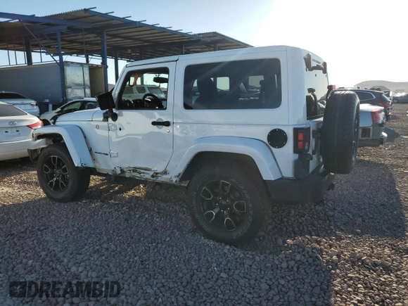 2018 Jeep Wrangler Sahara with VIN 1C4AJWBGXJL861815, listed as a Copart auction lot 53579335 with 47,365 mi miles and Salvage title. Bid and sale history available at DreamBid. Image 2.