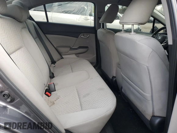 2014 Honda Civic Sedan LX with VIN 19XFB2F55EE209364, listed as a Copart auction lot 51241935 with 112,064 mi miles and Salvage Title. Bid and sale history available at carsss.com. Image 10.