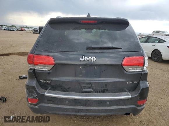 2017 Jeep Grand Cherokee Limited with VIN 1C4RJFBG5HC794277, listed as a Copart auction lot 61822845 with 115,725 mi miles and Salvage title. Bid and sale history available at DreamBid. Image 6.