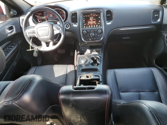 2015 Dodge Durango R/T with VIN 1C4SDHCTXFC873649, listed as a Copart auction lot 48588535 with 74,370 mi miles and Salvage Title. Bid and sale history available at DreamBid. Image 8.