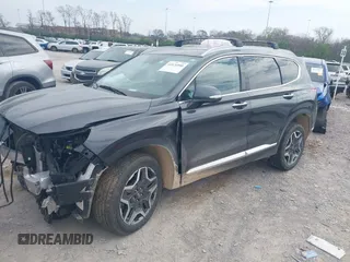 2023 Hyundai Santa Fe Hybrid Limited with VIN 5NMS5DA17PH001083, listed as a IAAI auction lot 41876880 with 28,875 mi miles. Bid and sale history available at carsss.com. Image 17.