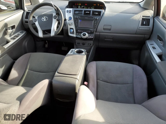 2013 Toyota Prius Two with VIN JTDZN3EU9D3201308, listed as a Copart auction lot 86754004 with 47,908 mi miles and Salvage Title. Bid and sale history available at carsss.com. Image 8.