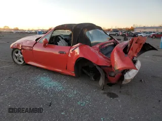 1999 BMW Z3 2.5L with VIN 4USCH9338XLF82340, listed as a Copart auction lot 77654424 with 0 mi miles and Salvage Title. Bid and sale history available at carsss.com. Image 2.