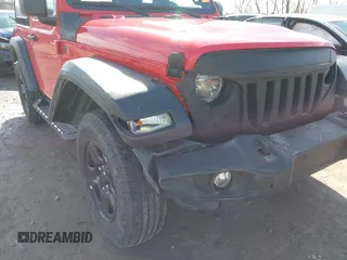 2024 Jeep Wrangler Sport S with VIN 1C4PJXAG7RW304498, listed as a IAAI auction lot 41962812 with 9,457 mi miles and . Bid and sale history available at DreamBid. Image 6.