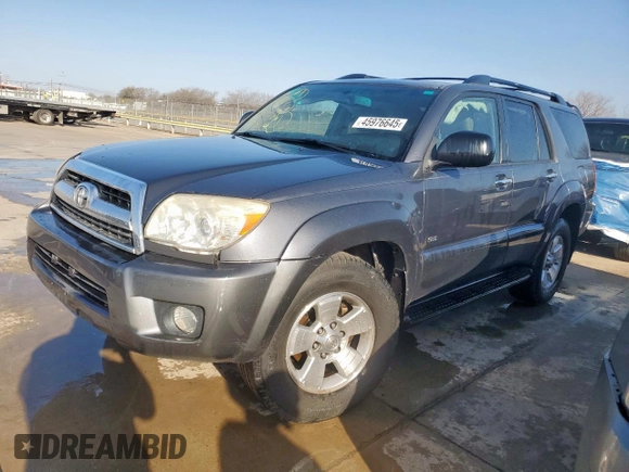 2008 Toyota 4Runner SR5 с VIN JTEZU14R08K017502, выставлен на аукционе Copart как лот 45976645 с пробегом 239 370 миль миль и Списание • Salvage title. История ставок и продаж доступна на DreamBid. Изображение 1.