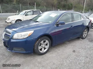 2013 Chevrolet Malibu LT with VIN 1G11C5SA1DU120816, listed as a IAAI auction lot 41978435 with 255,497 mi miles. Bid and sale history available at carsss.com. Image 2.