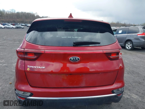 2022 Kia Sportage LX with VIN KNDPMCAC0N7002990, listed as a IAAI auction lot 42042805 with 25,789 mi miles and . Bid and sale history available at carsss.com. Image 16.