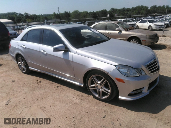 2013 Mercedes-Benz E 350 Luxury with VIN WDDHF5KBXDA697261, listed as a IAAI auction lot 42129287 with 130,939 mi miles and . Bid and sale history available at DreamBid. Image 1.