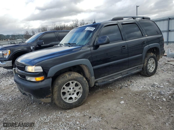 2004 Chevrolet Tahoe LT with VIN 1GNEK13Z64R140112, listed as a Copart auction lot 47738545 with 0 mi miles and Salvage Title. Bid and sale history available at carsss.com. Image 1.