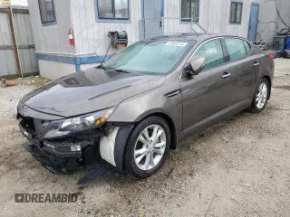 2013 Kia Optima EX with VIN 5XXGN4A77DG199460, listed as a Copart auction lot 53984215 with 78,612 mi miles and Salvage Title. Bid and sale history available at carsss.com. Image 1.