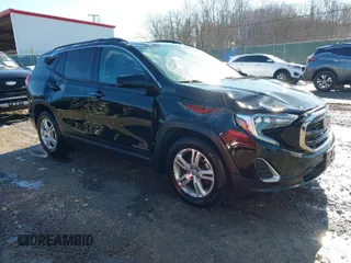 2018 GMC Terrain SLE with VIN 3GKALTEV7JL256033, listed as a IAAI auction lot 41639981 with 119,287 mi miles. Bid and sale history available at carsss.com. Image 1.