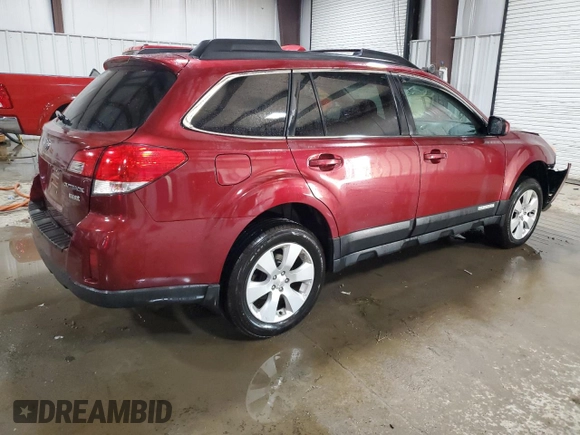 2012 Subaru Outback Prem with VIN 4S4BRBCC3C3216097, listed as a Copart auction lot 60110835 with 91,301 mi miles and Salvage title. Bid and sale history available at DreamBid. Image 3.