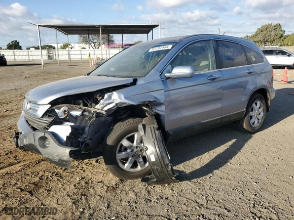2009 Honda CR-V EX-L with VIN 5J6RE387X9L024310, listed as a Copart auction lot 81202494 with 112,044 mi miles and Salvage Title. Bid and sale history available at carsss.com. Image 1.