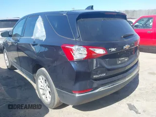 2020 Chevrolet Equinox LT with VIN 3GNAXKEV0LS702680, listed as a IAAI auction lot 41633024 with 63,041 mi miles and . Bid and sale history available at carsss.com. Image 3.