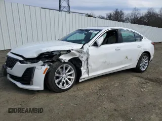 2023 Cadillac CT5 Luxury z VIN 1G6DX5RK8P0152457, wystawiony jako Copart lot #47792815 z przebiegiem 45 259 mil mil oraz Szkoda całkowita • Salvage title. Historia ofert i sprzedaży dostępna na DreamBid. Obrazek 1.