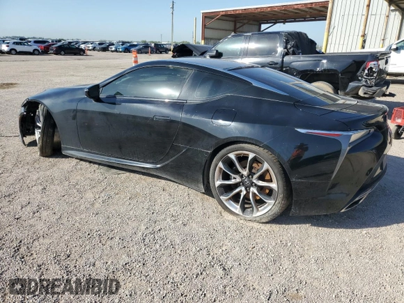 2021 Lexus LC with VIN JTHBP5AY5MA101698, listed as a Copart auction lot 48954355 with 39,483 mi miles and Clean Title. Bid and sale history available at carsss.com. Image 2.