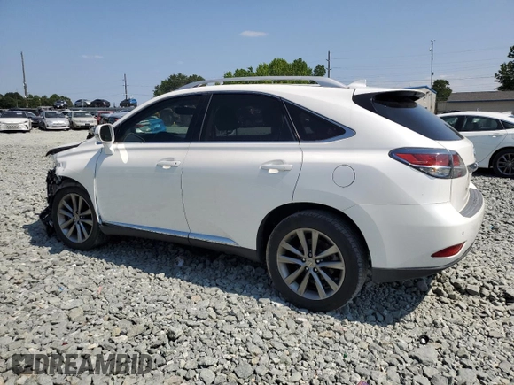 2015 Lexus RX 350 with VIN JTJZK1BA4F2420805, listed as a Copart auction lot 59491335 with 167,016 mi miles and Salvage title. Bid and sale history available at DreamBid. Image 2.