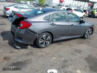 2018 Honda Civic Sedan EX-L with VIN JHMFC1F72JX044147, listed as a IAAI auction lot 42012754 with 86,264 mi miles. Bid and sale history available at carsss.com. Image 4.